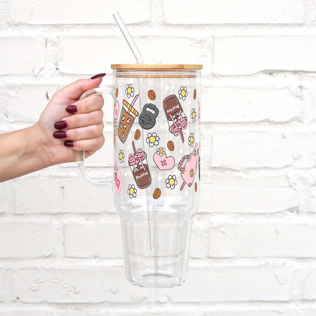 Jenna Bariatric Bestie x Sip-Sip Hooray! Collaboration Glass Cups