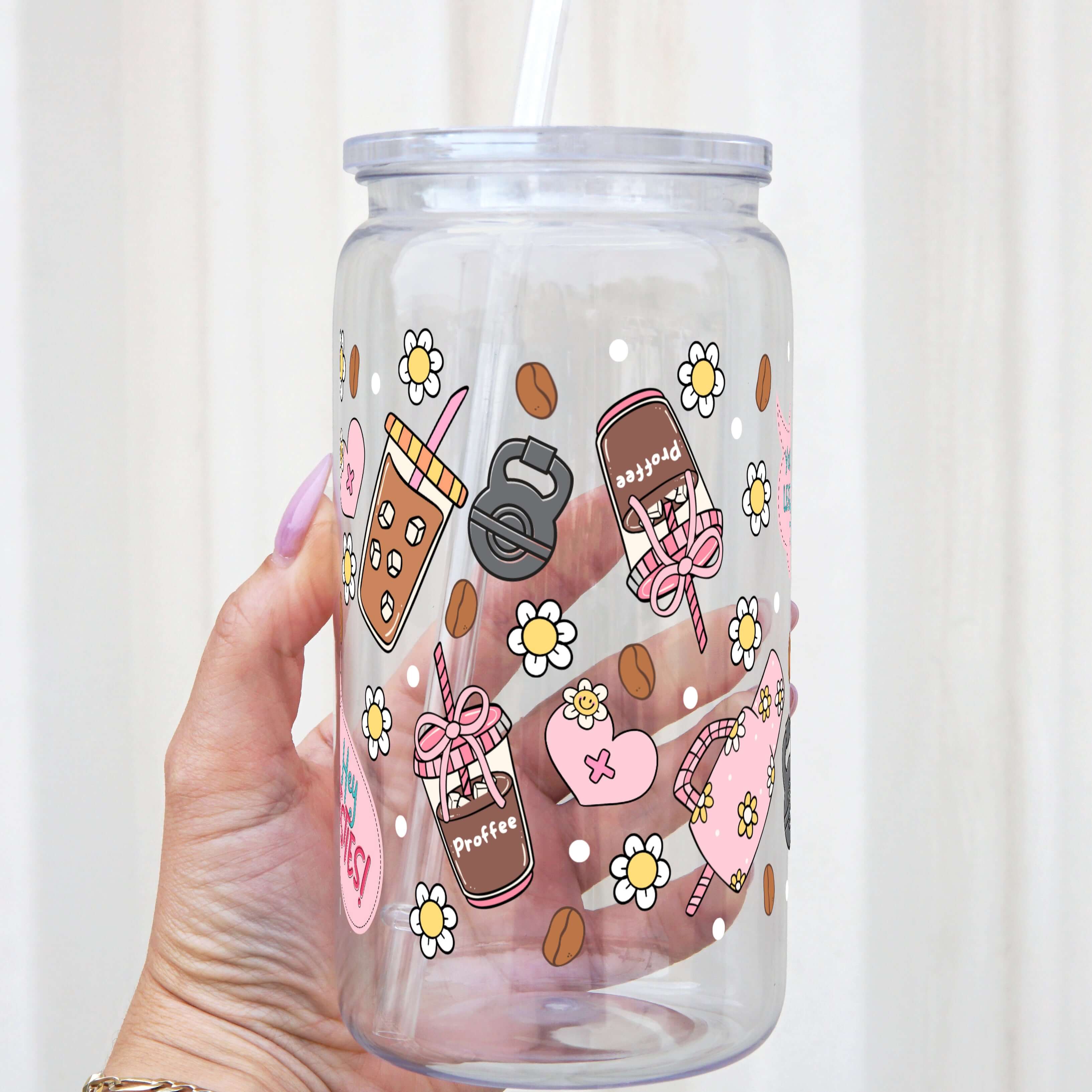 Jenna Bariatric Bestie x Sip-Sip Hooray! Collaboration Glass Cups